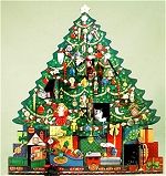 Christmas Tree Advent Calendar